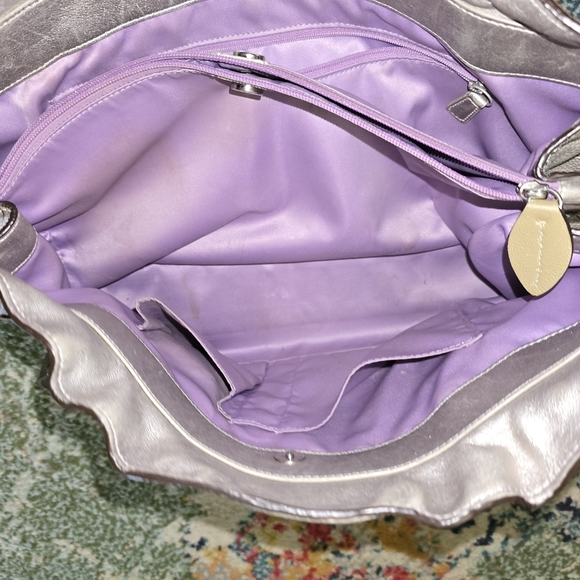 COACH PEBBLED LEATHER PURSE HANDBAG. LIKE NEW NO MARKS OR STAINS. - Picture 5 of 8